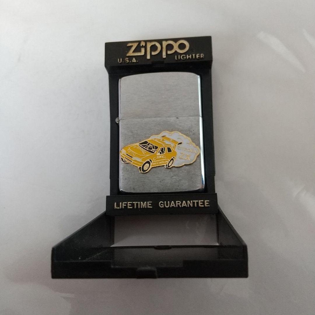 ZIPPO Lighter Cursive Italic Camel