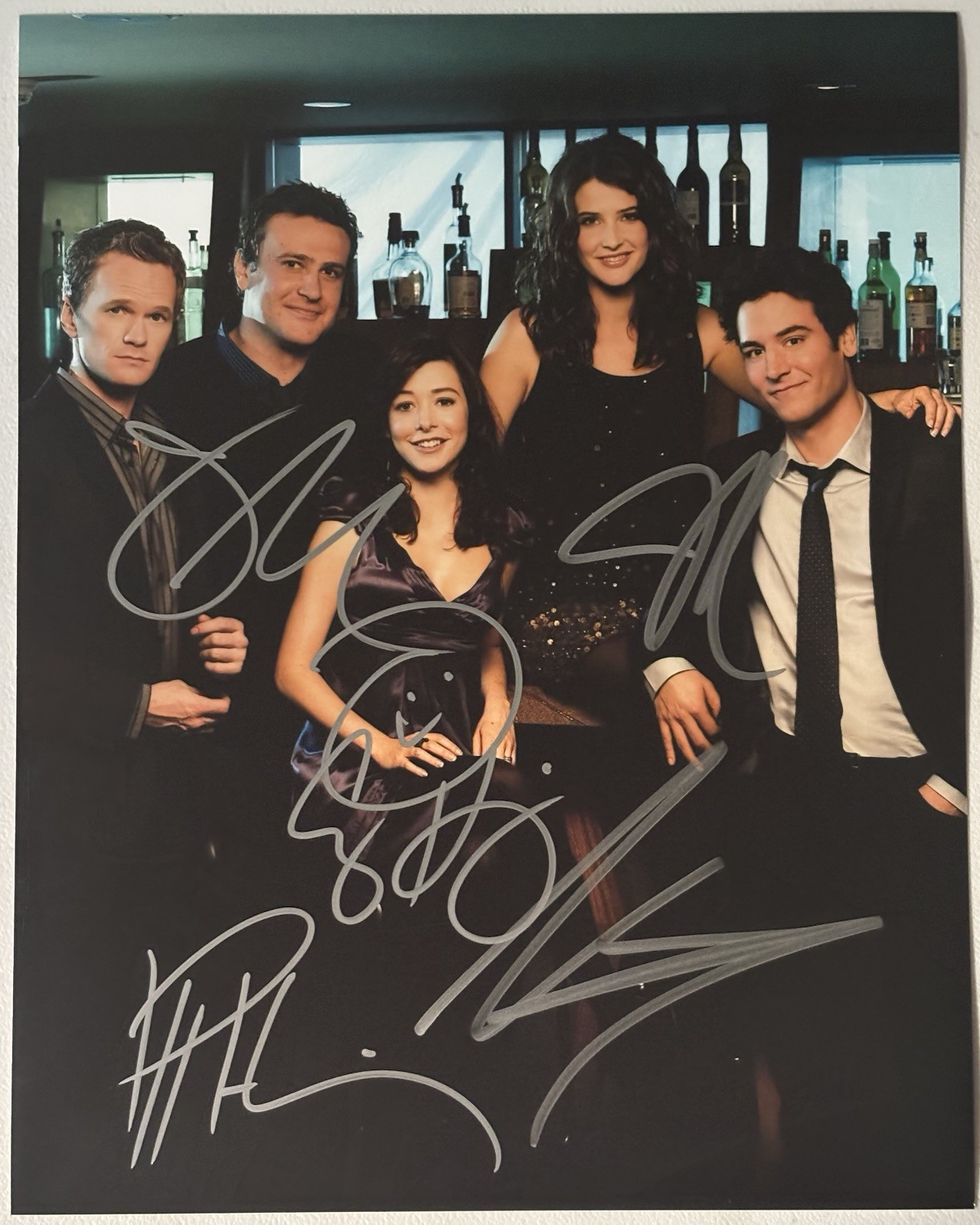 How I Met Your Mother Cast Signed Photo, 8x10 with COA, HIMYM (5)