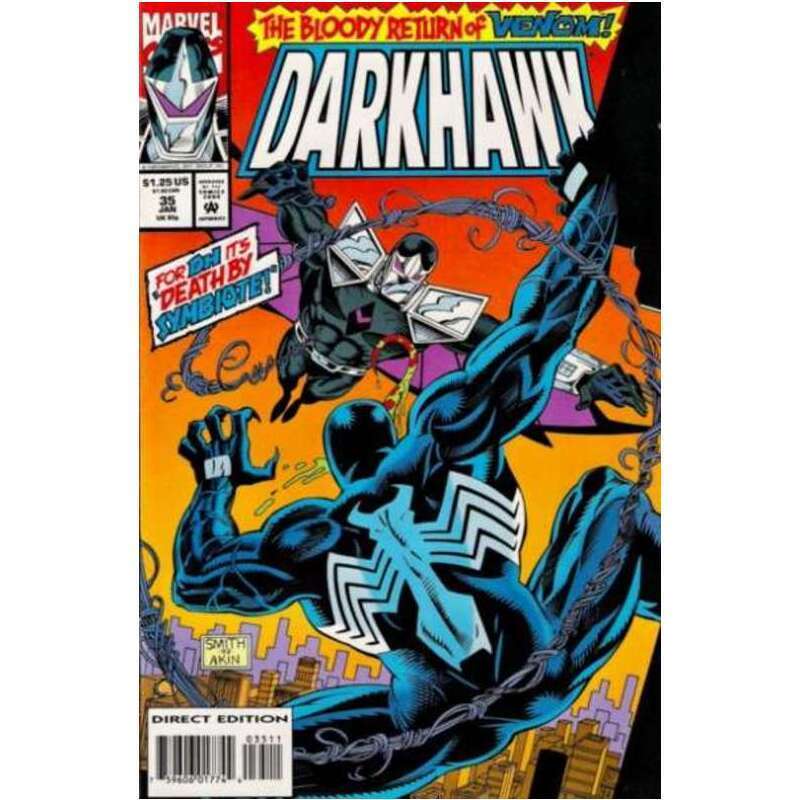 Darkhawk (1991 series) #35 in Near Mint condition. Marvel comics [s]