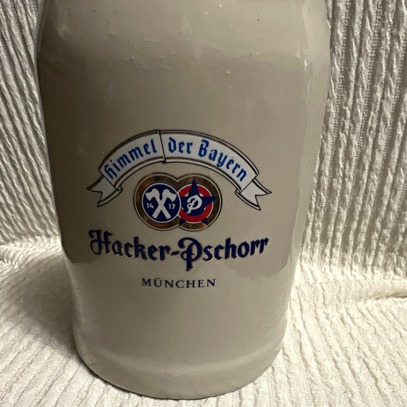 Hacker-Pschorr München Himmel der Bayern German Breweriana Beer Mug