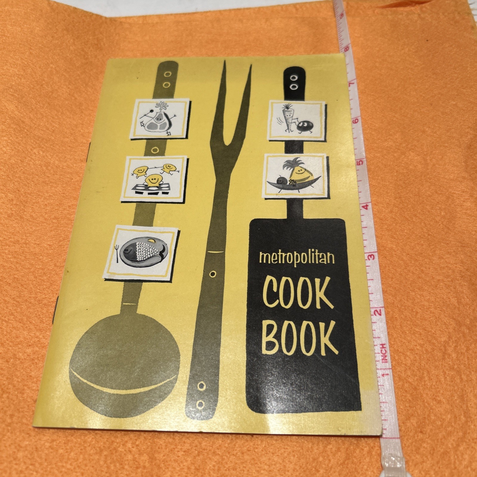 Vintage 1964 Metropolitan Life Insurance Company Metropolitan Cookbook Recipes