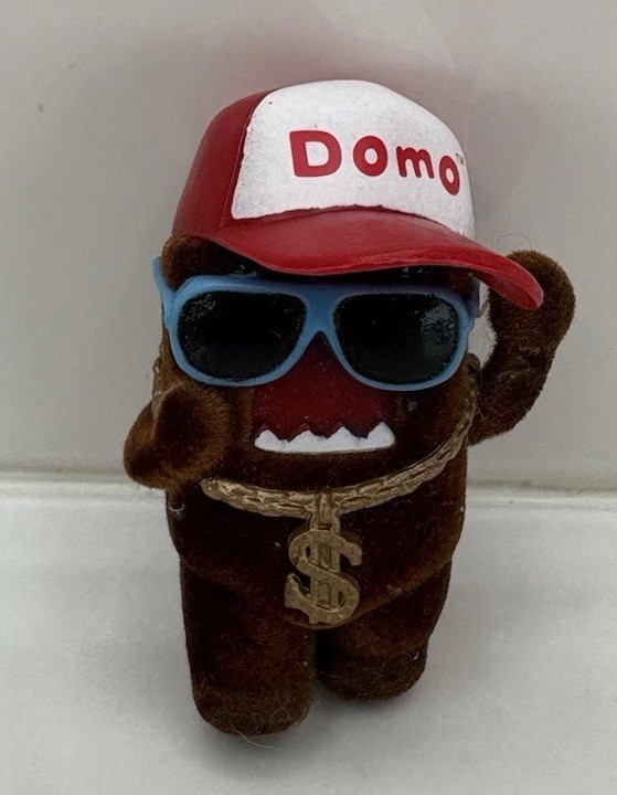 Domo Kun 7-11  7-Eleven Japanese Special Feature Slurpee Flocked Figure