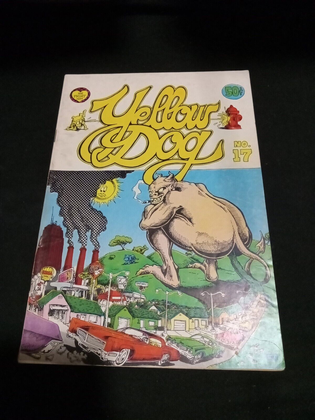 Yellow Dog #17 Ondie Comic Vintage r crumb 1969 reader copy