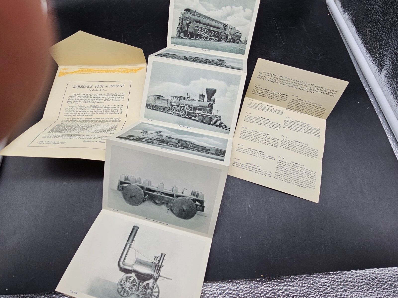 RR Past & Present 1939 N.Y. Worlds Fair, 10 Photos \