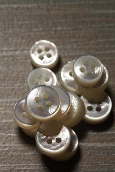Beautiful Thick Mother of Pearl (MOP) Shirt Button Set