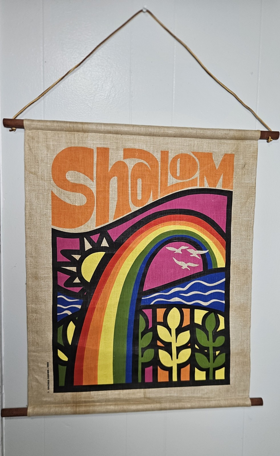 Vintage 1969 Handmade Sacred Design \