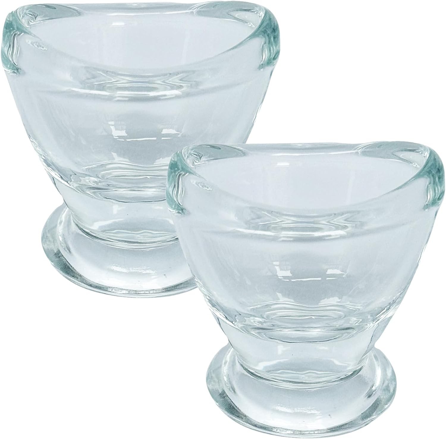 2 Pcs Glass Eye Wash Cups Eye Wash Cleaner for Eye Rinse,Portable Eye Care Tools