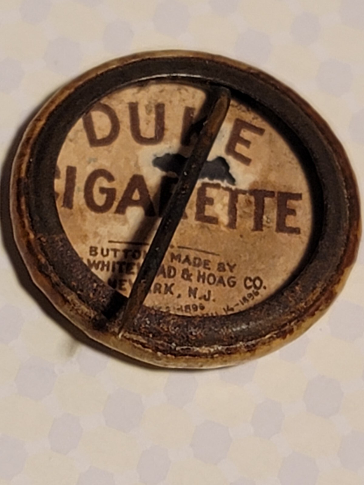Vintage Duke of York Cigarettes Original Advertising in 1896 \