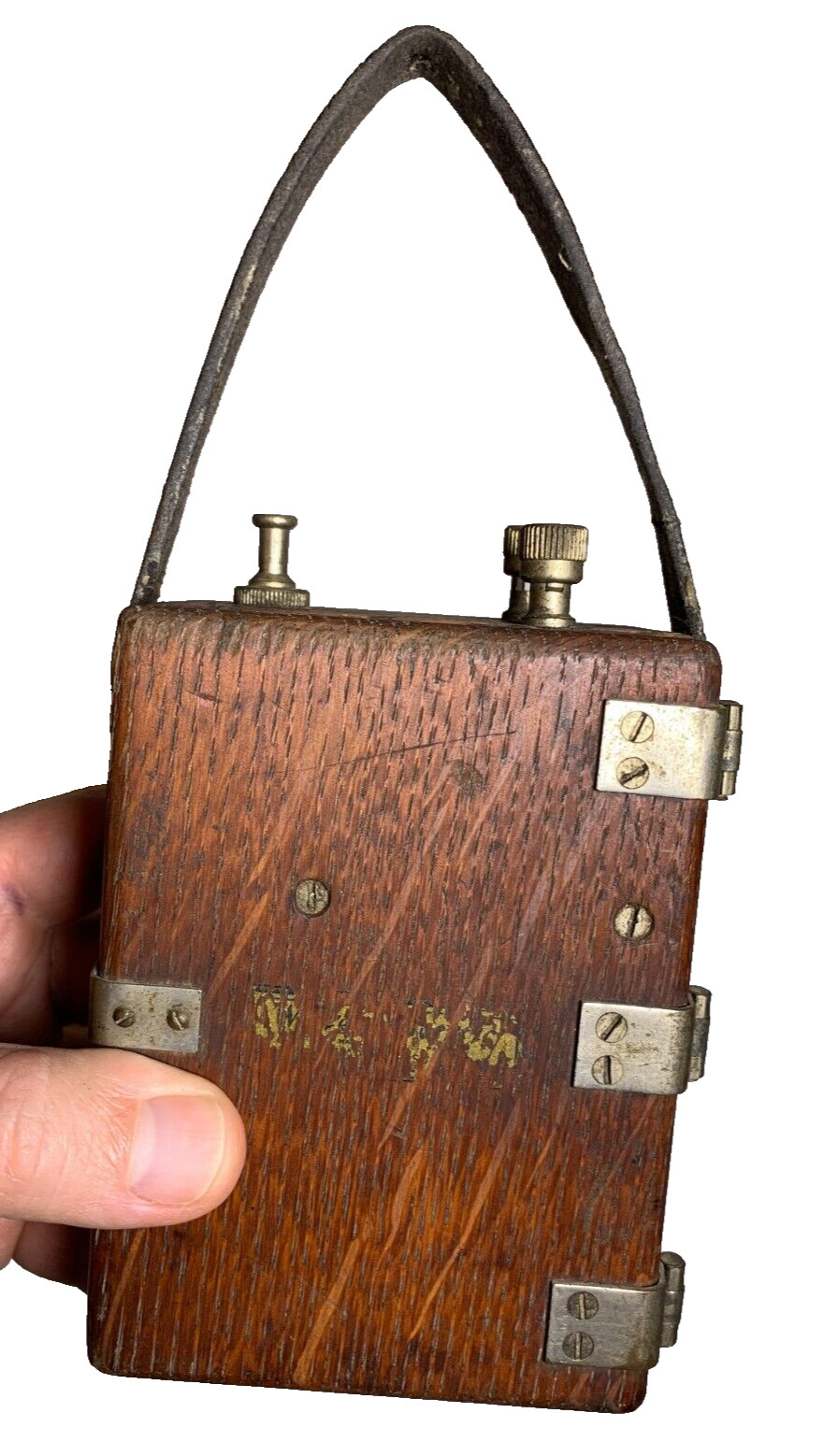 Rare Antique Oak Wood Wooden Western Electric Telephone Phone Line Tester 38A