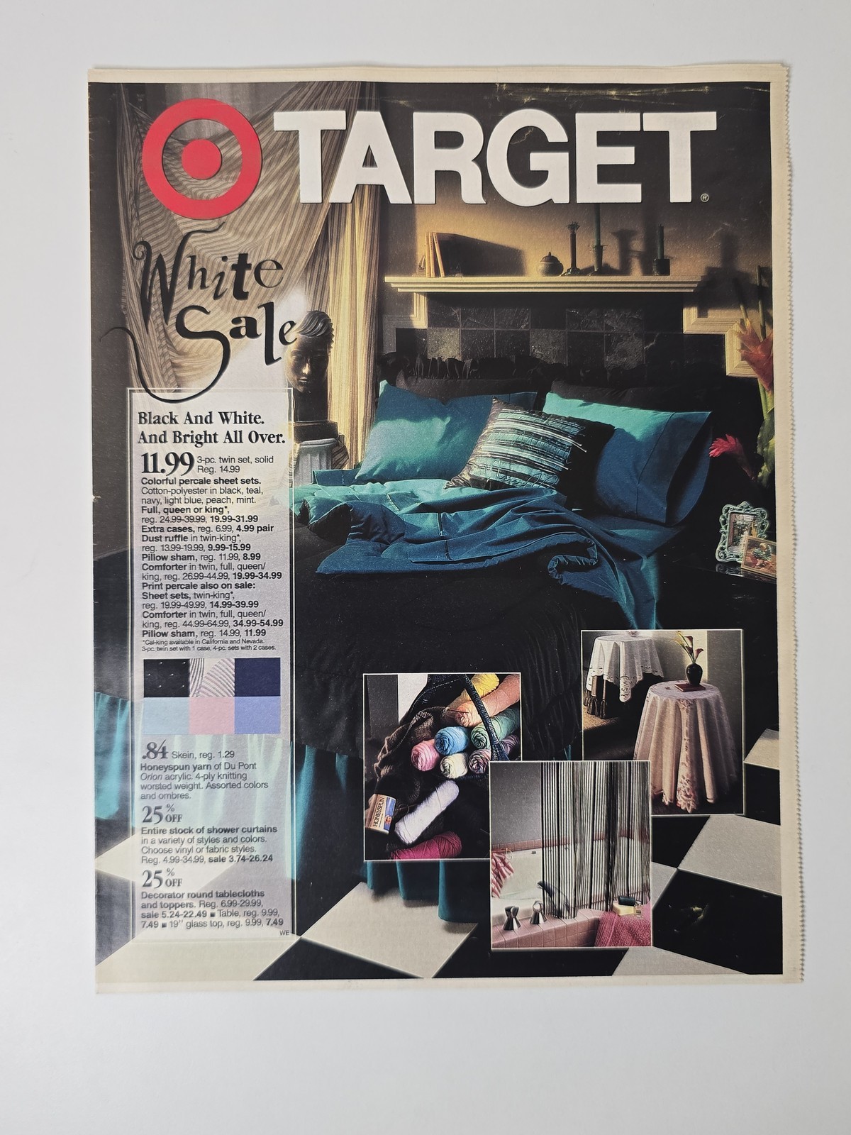 Vintage 1991 Target White Sale Catalog Nintendo NES Zelda II LEGO 15 Pages Ad Vintage 1991 Target White Sale Catalog Nintendo NES Zelda II LEGO 15 Pages Ad