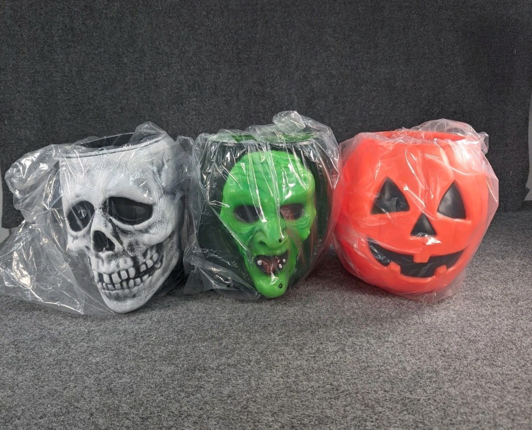 Halloween III 3 Candy Pail Bucket Set Of 3 Don Post Movie Prop