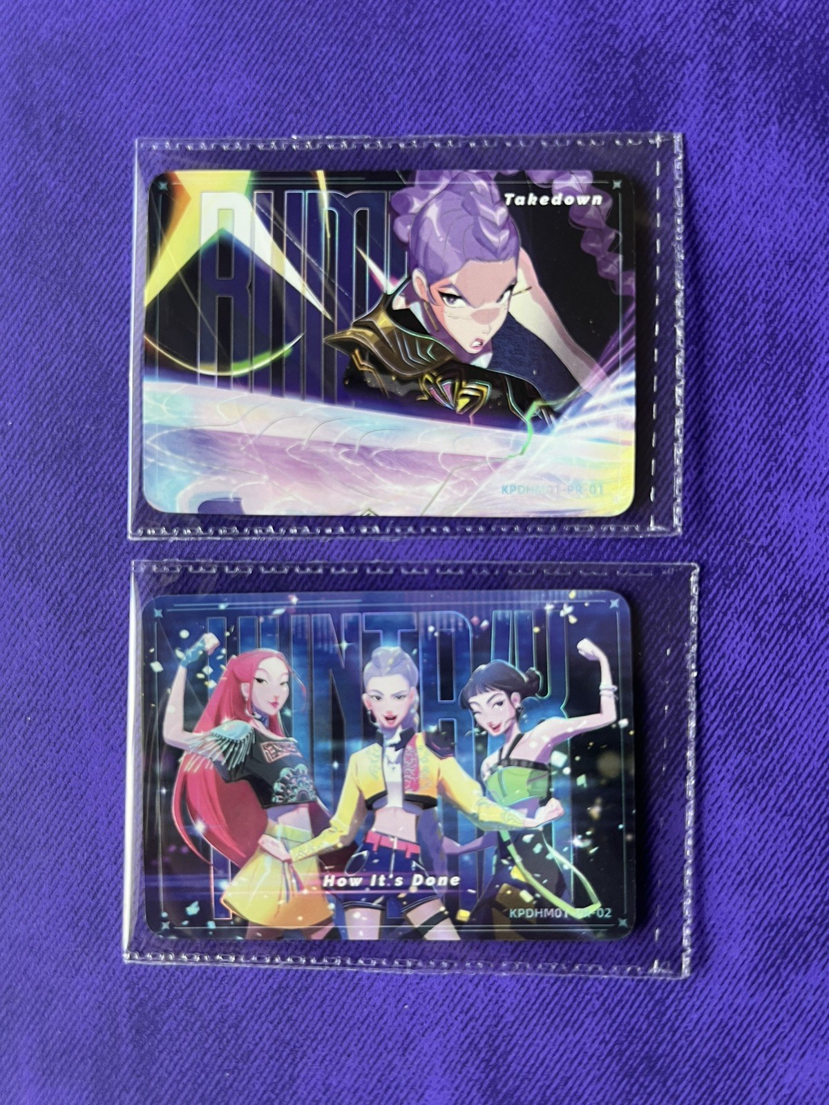 Kayou KPop Demon Hunters Special Mini Edition Mini Promo Set KPDHM01-PR-01-02