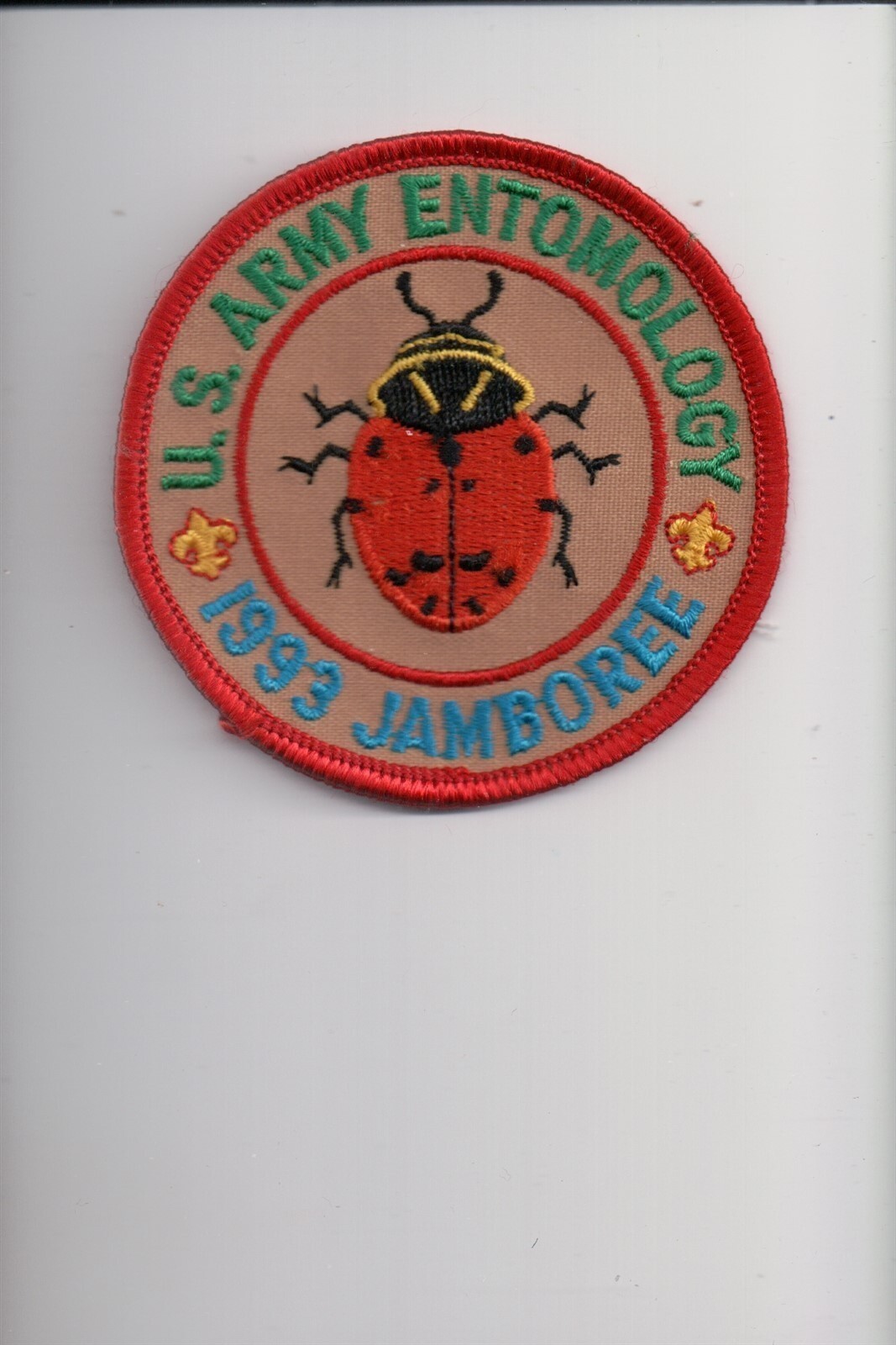 1993 National Jamboree U.S. Army Entomology patch 1993 National Jamboree U.S. Army Entomology patch
