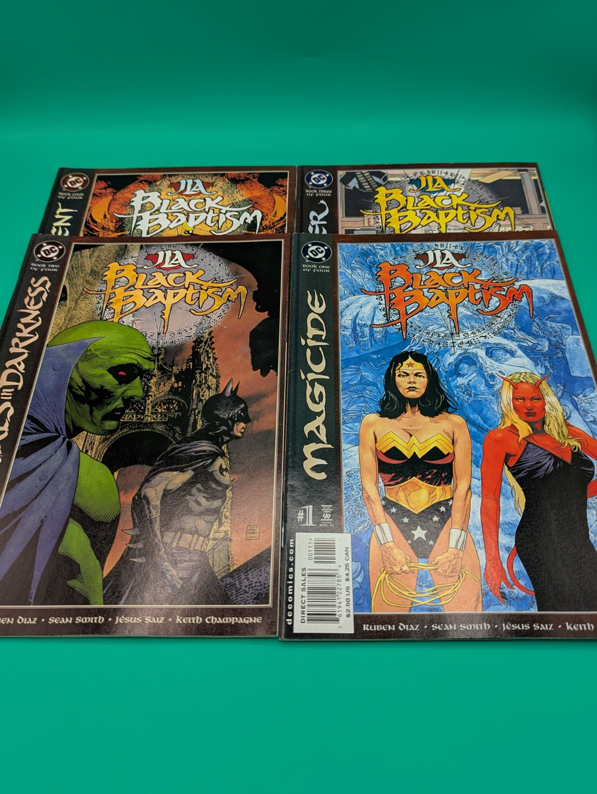JLA Black Baptism #1 2 3 4 Full run - DC Comics