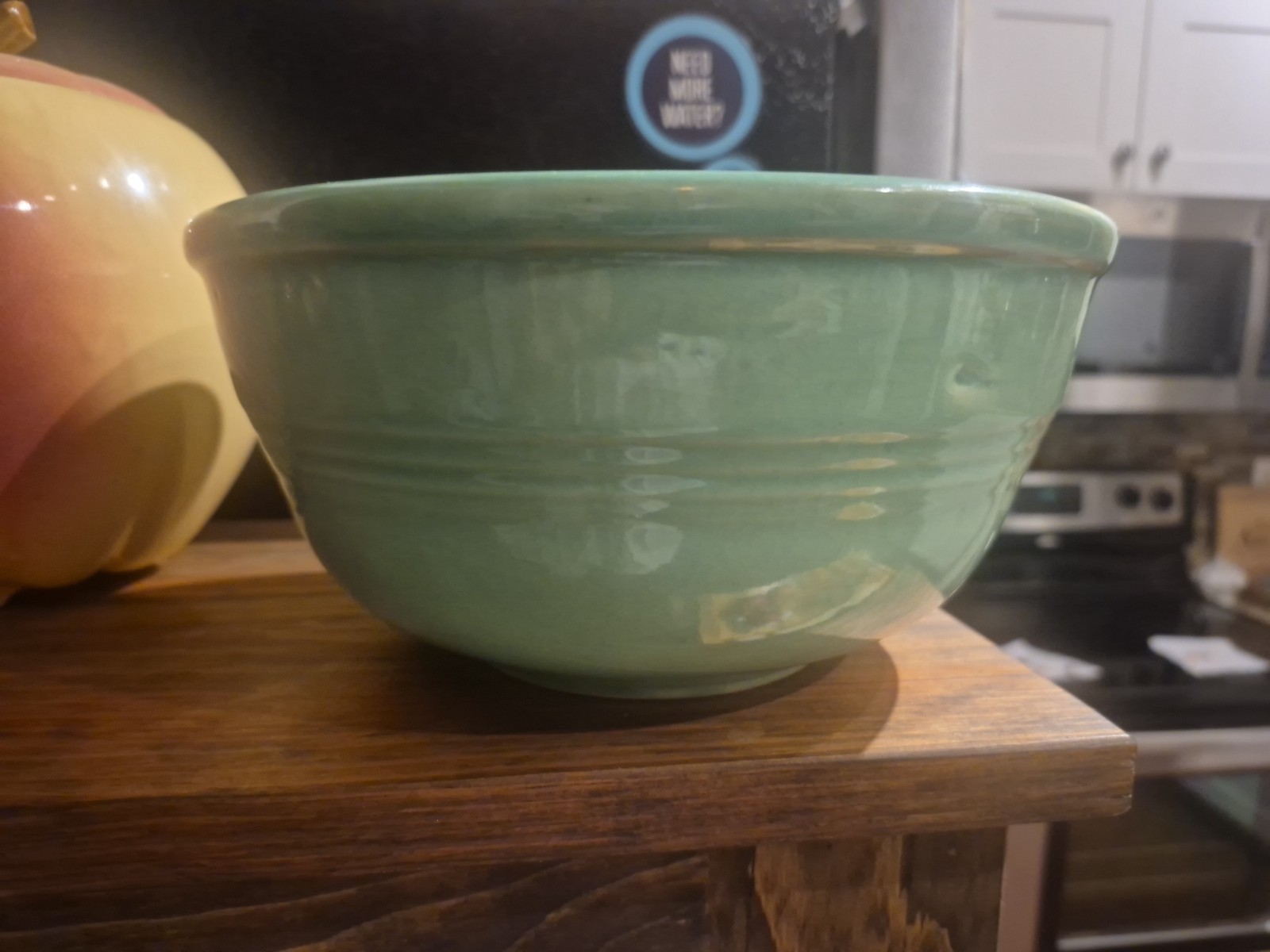 Vintage Hull Art Pottery Turquoise 9\