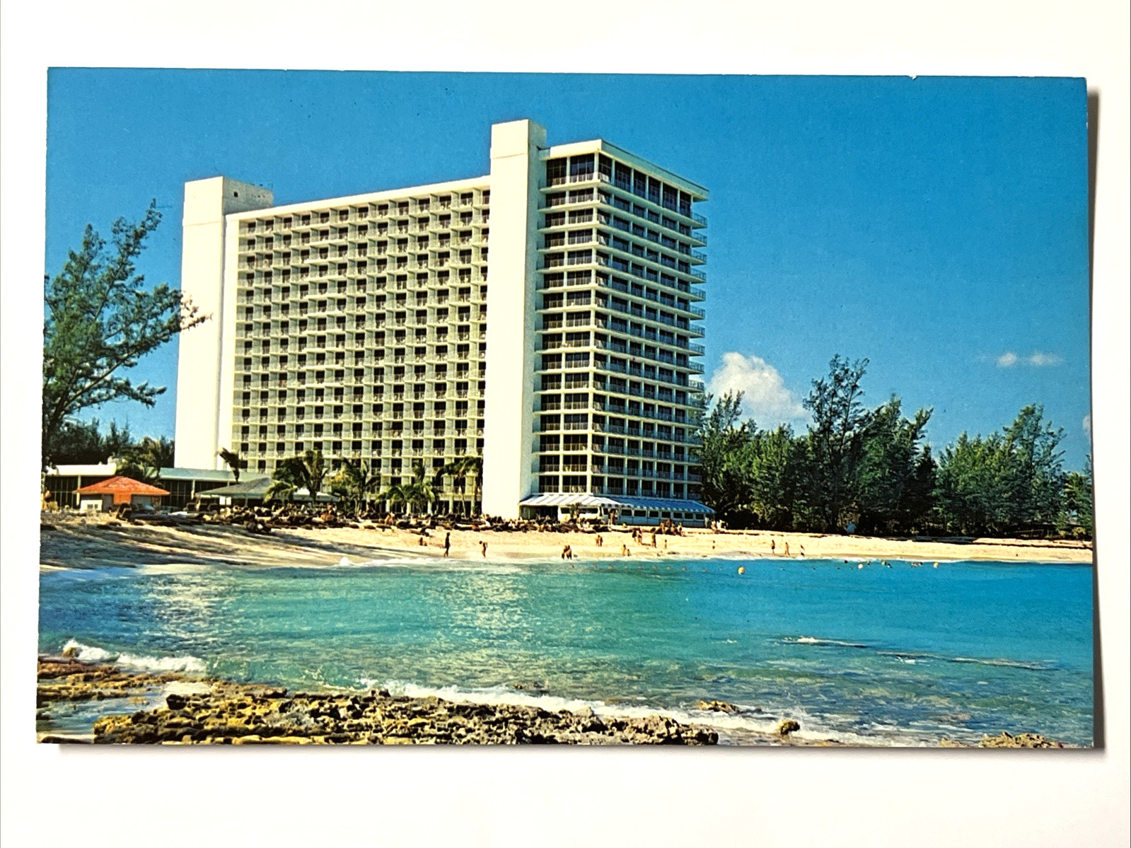 Bahamas Nassau Holiday Inn Pirates Cove Paradise Island Swimming Pool PC 1913