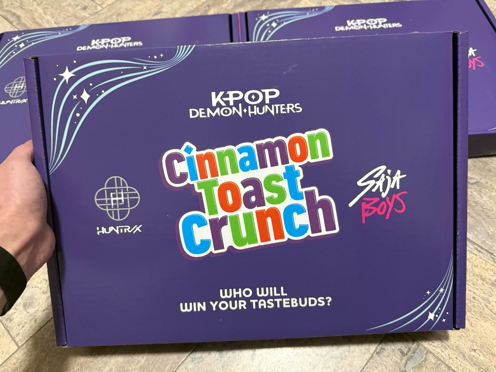Cinnamon Toast Crunch x KPop Demon Hunters Box Set - IN HAND Fast Ship