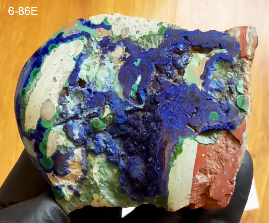 Morenci Azurite Specimen - Rare Find Large 279g. - AZ Gemologist Seller