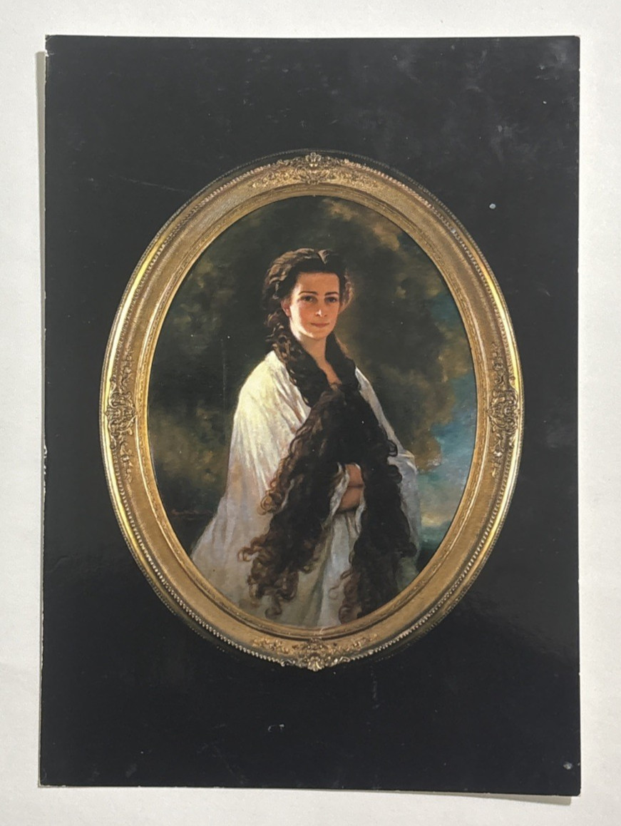 Empress Elisabeth of Austria in Morning Light Copy by E Riegele 1923 Postcard