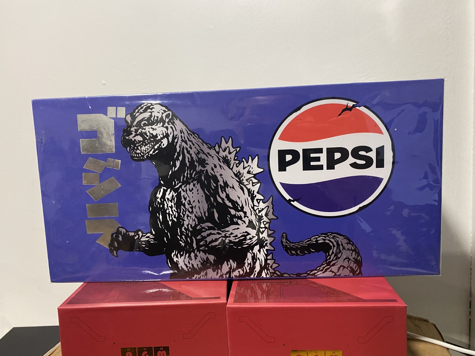 Pepsi x GCD x Godzilla 1/64 Collaboration Transport Truck
