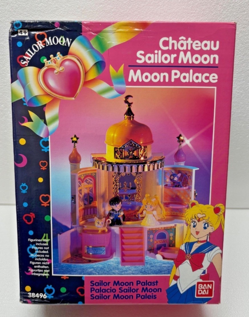 1992 Bandai Sailormoon Sailor Moon Moon Palace Figure House Castle US ver 38496