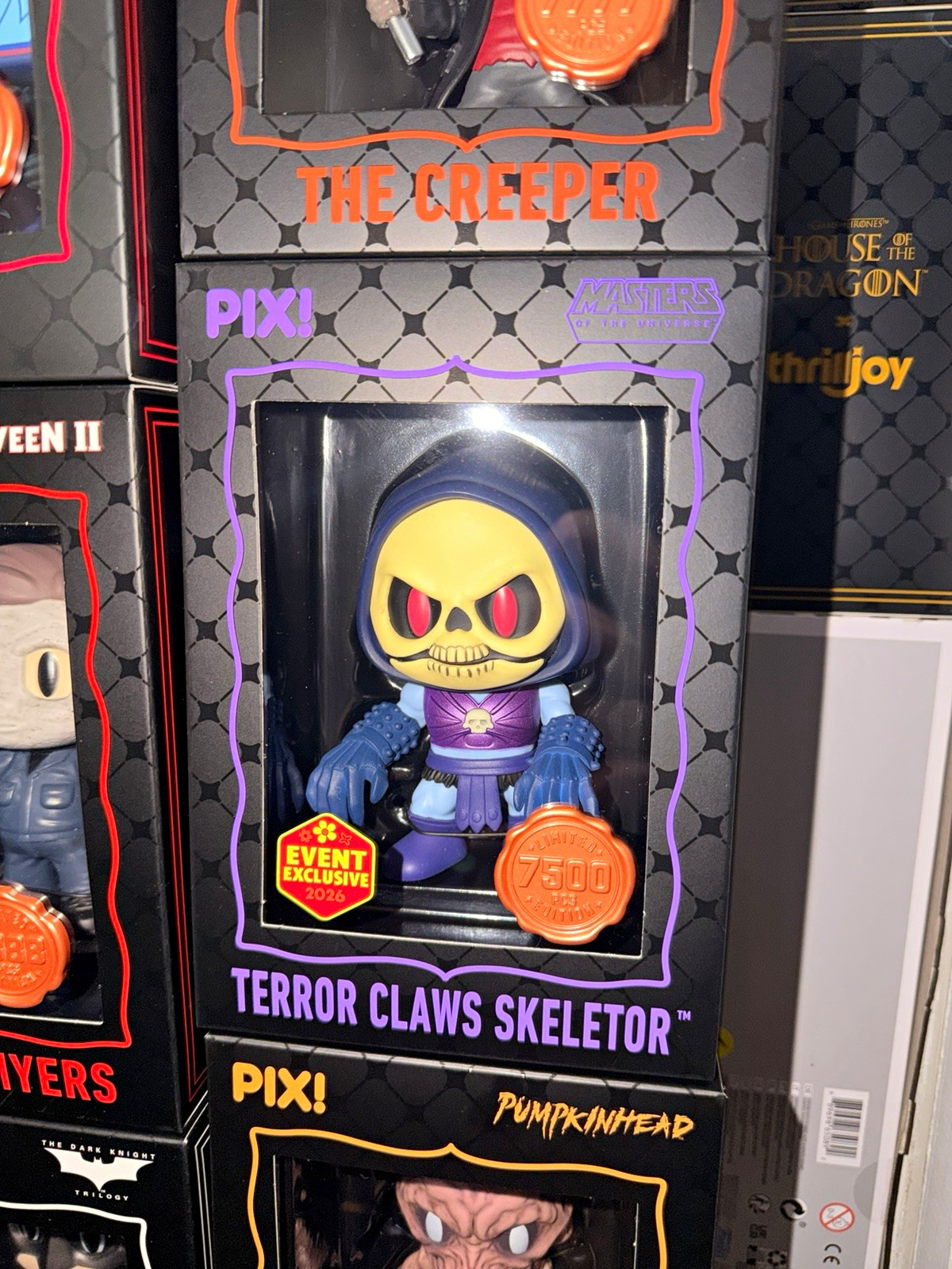 Pix Masters of the Universe Skeletor Vinyl Figure Event Exclusive 2026 7500