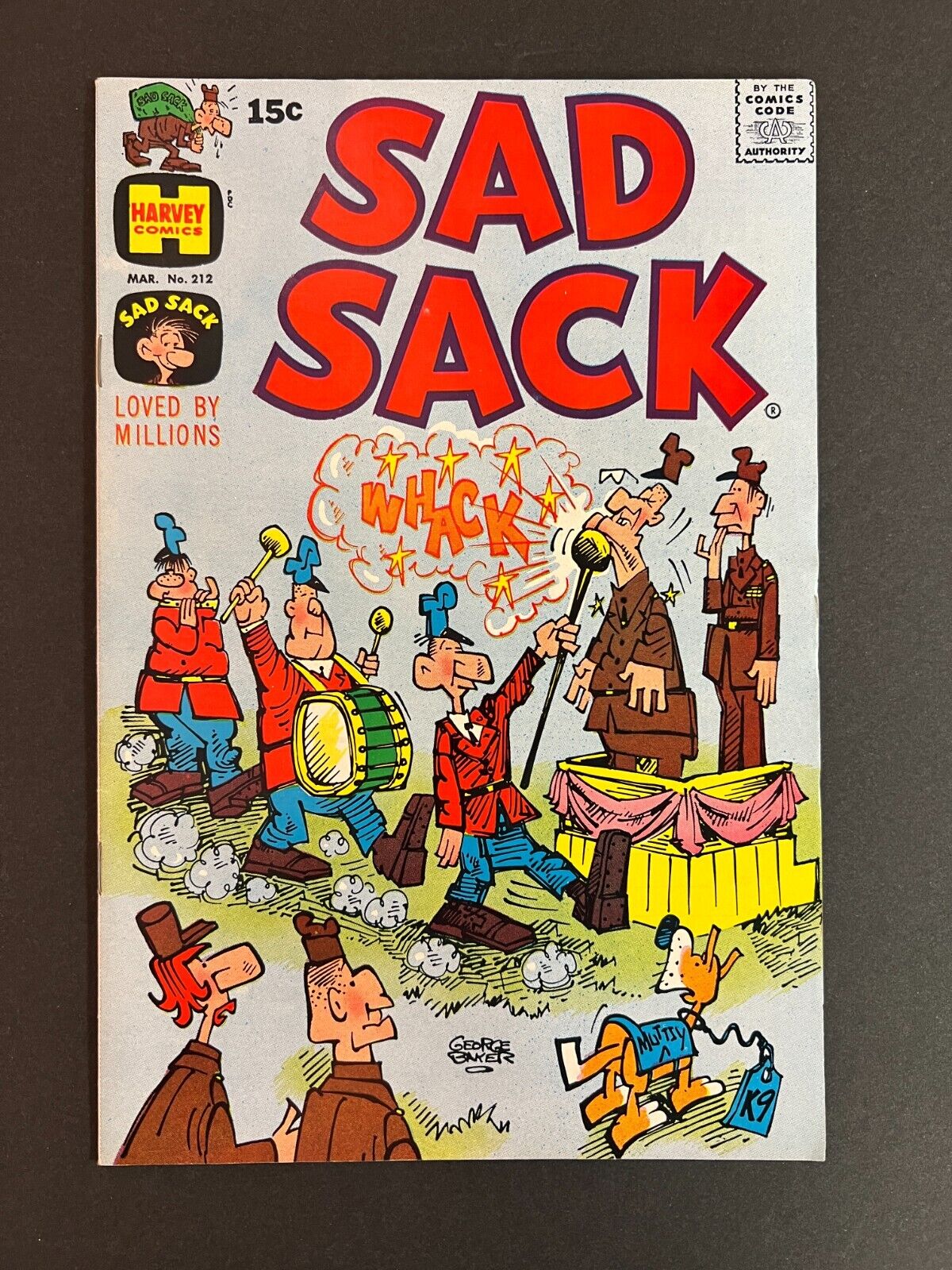 Sad Sack #212 DOUBLE COVER Harvey Comics 1970