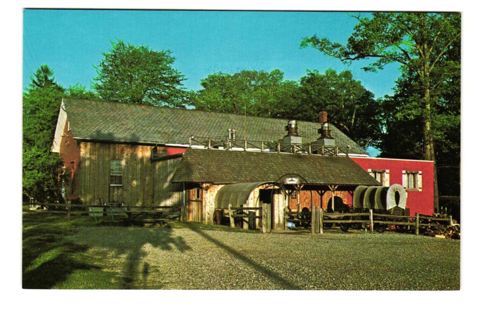 Bear Creek Steak House south of Canton OH vintage postcard unposted