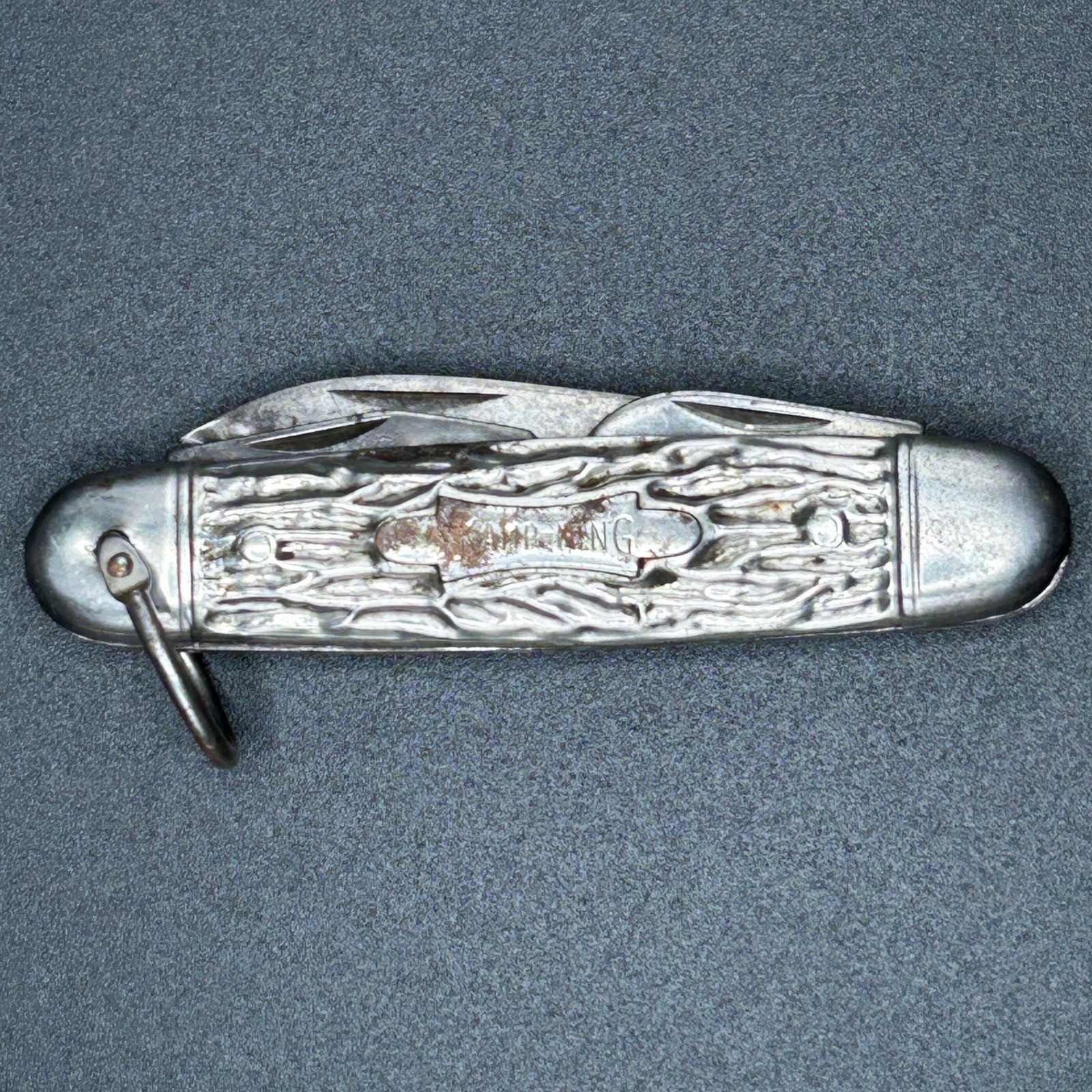 Vintage Imperial Camp King Multi-Tool Pocket Knife 4 Blade USA Providence RI