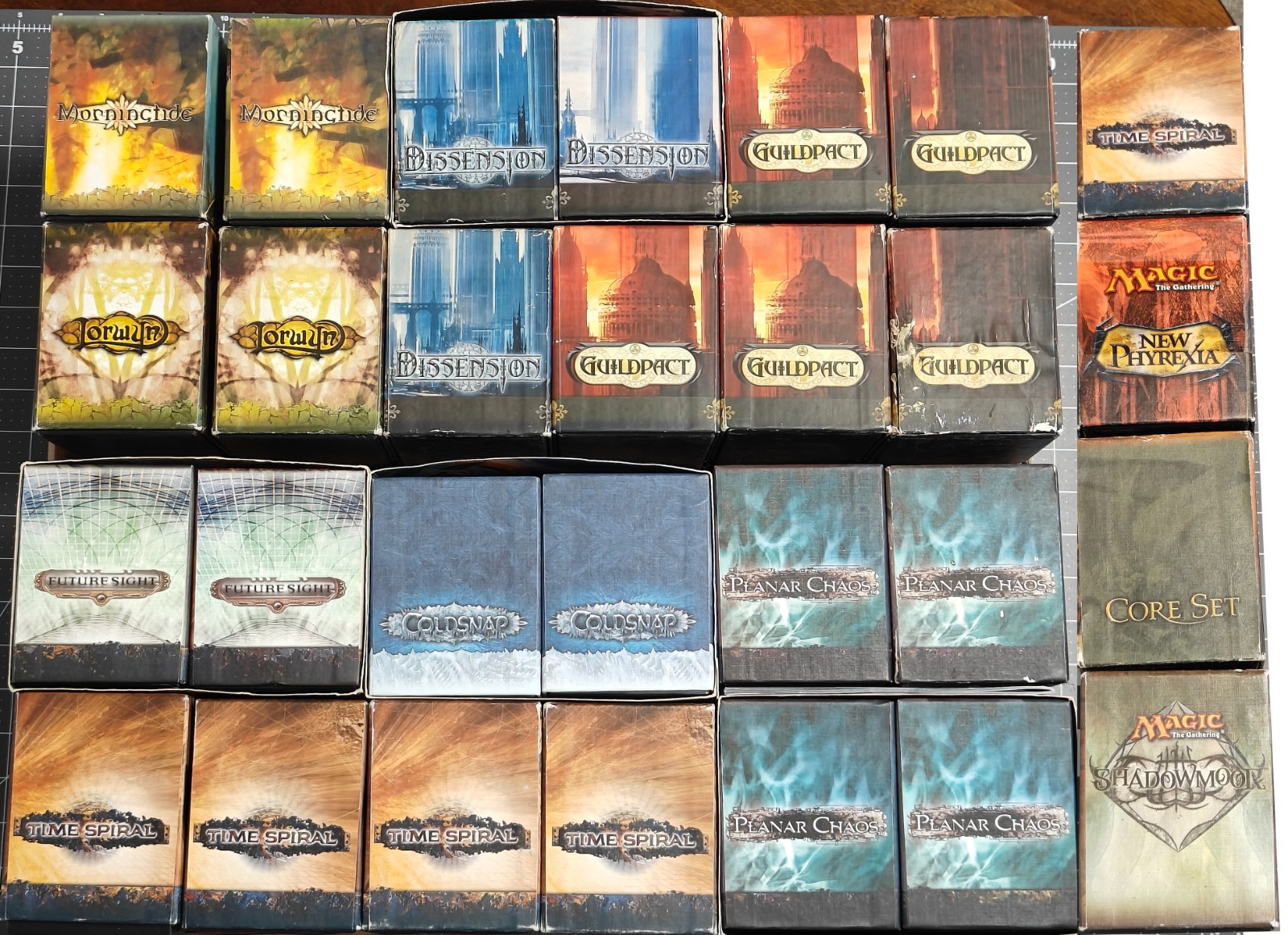 28x Lot Empty MTG Fat Pack Boxes Coldsnap Future Sight Lorwyn Guildpact Dissens 28x Lot Empty MTG Fat Pack Boxes Coldsnap Future Sight Lorwyn Guildpact Dissens