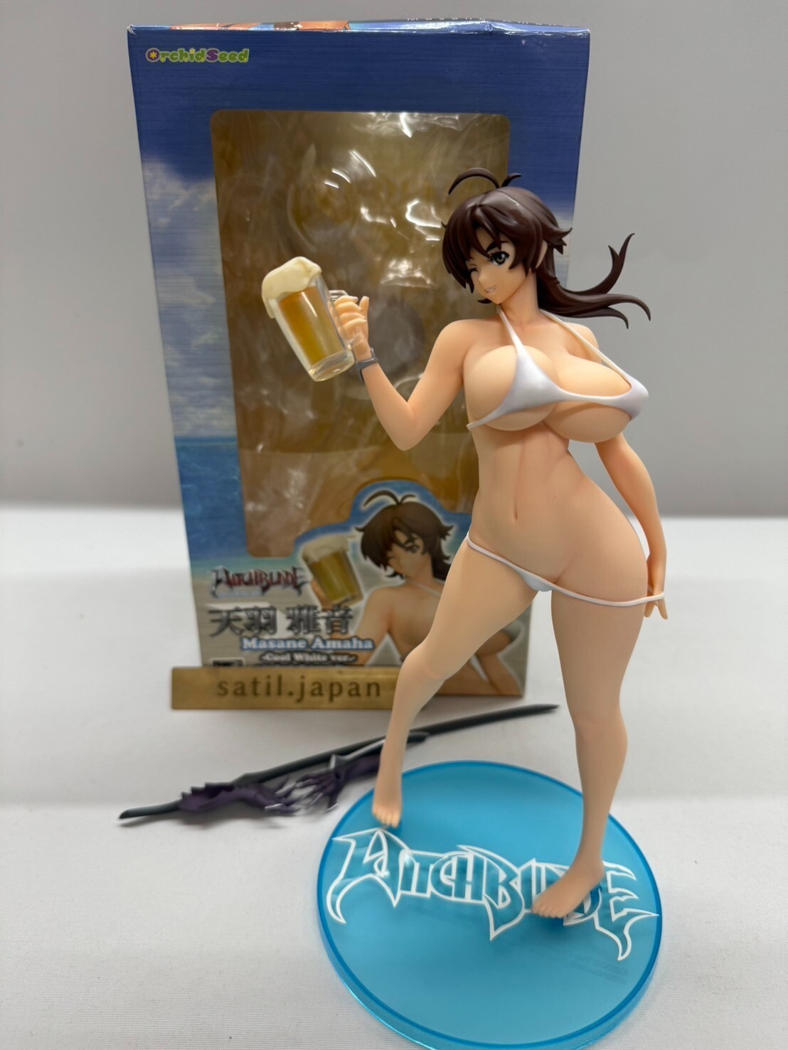 [USED] Orchidseed Witch Blade Masane Amaha -Cool White ver.- 1/7 Scale Figure