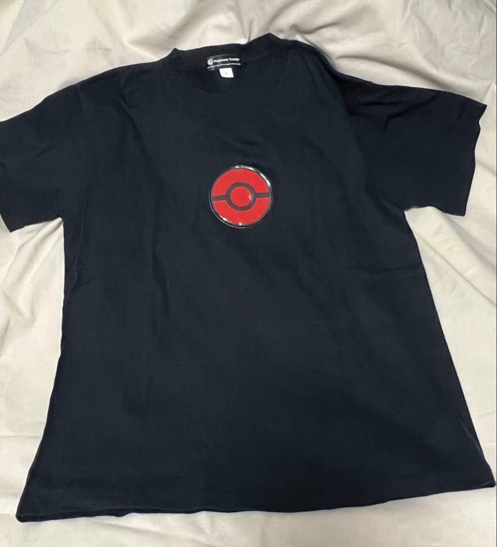Pokémon Center Black T-Shirt Size S Anonymous Shipping Good Condition