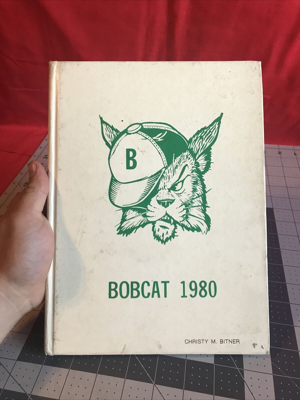 Vintage 1980 Bartlett Junior High School Porterville CA Yearbook Very Rare Item