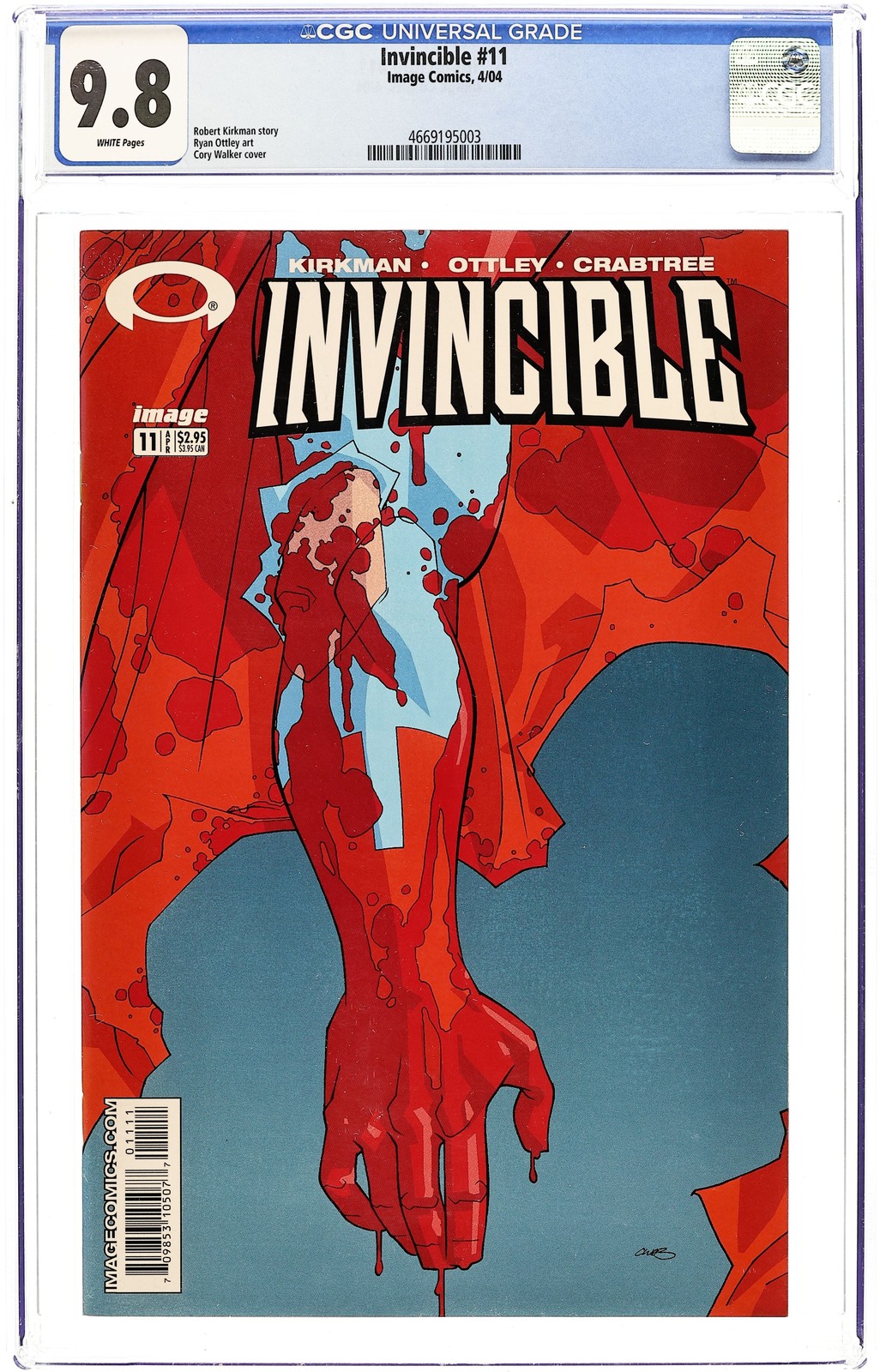 Invincible #11 CGC 9.8 2004 4669195003