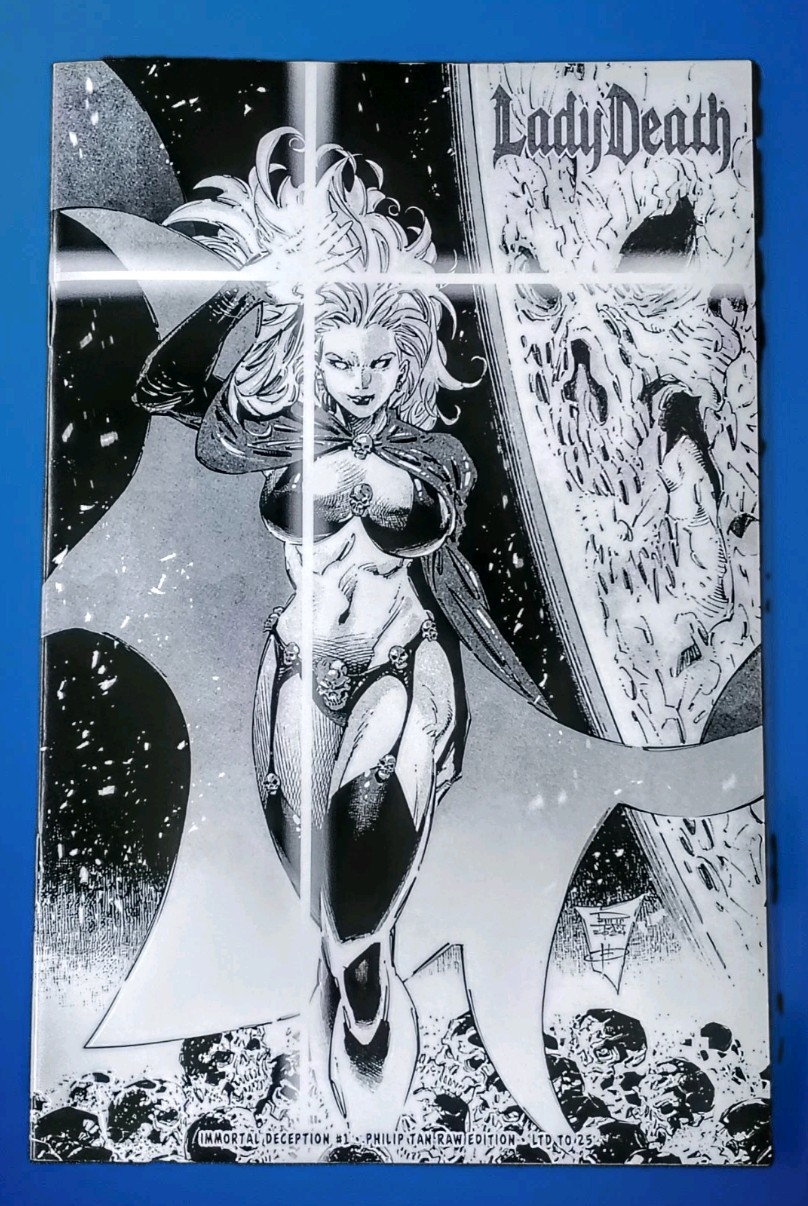 Lady Death Immortal Deception Raw Edition Phillip Tan Blind Bag Exclusive LE25 Lady Death Immortal Deception Raw Edition Phillip Tan Blind Bag Exclusive LE25