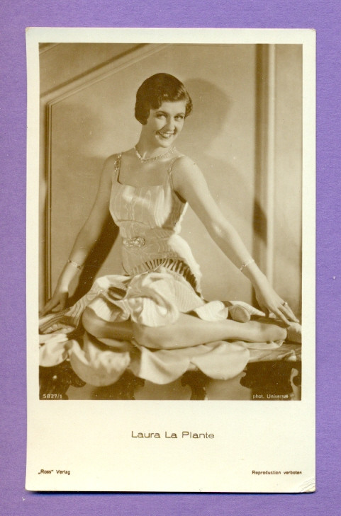 LAURA  LA  PLANTE  # 5827/1 VINTAGE PHOTO PC. PUBLISHER GERMANY 4442