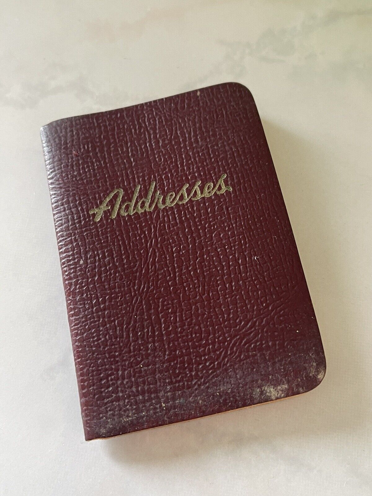 Vintage Marquette Miniature Address Book Addresses #1-18 UNUSED Made In USA