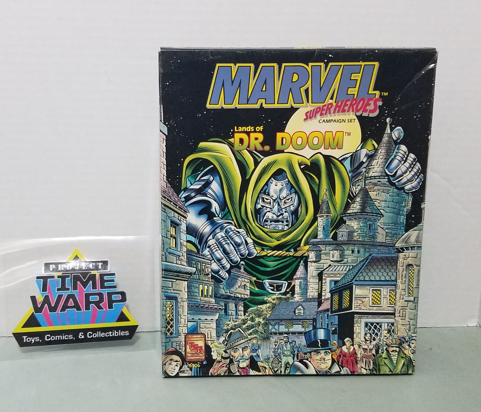Marvel Super Heroes RPG Lands Of Dr. Doom Campaign Set TSR 1992 (Never Used)