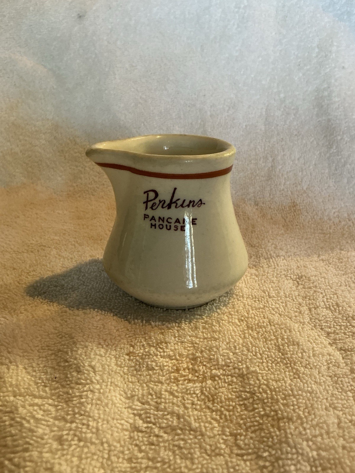 Vintage Perkins Pancake House Creamer Cup
