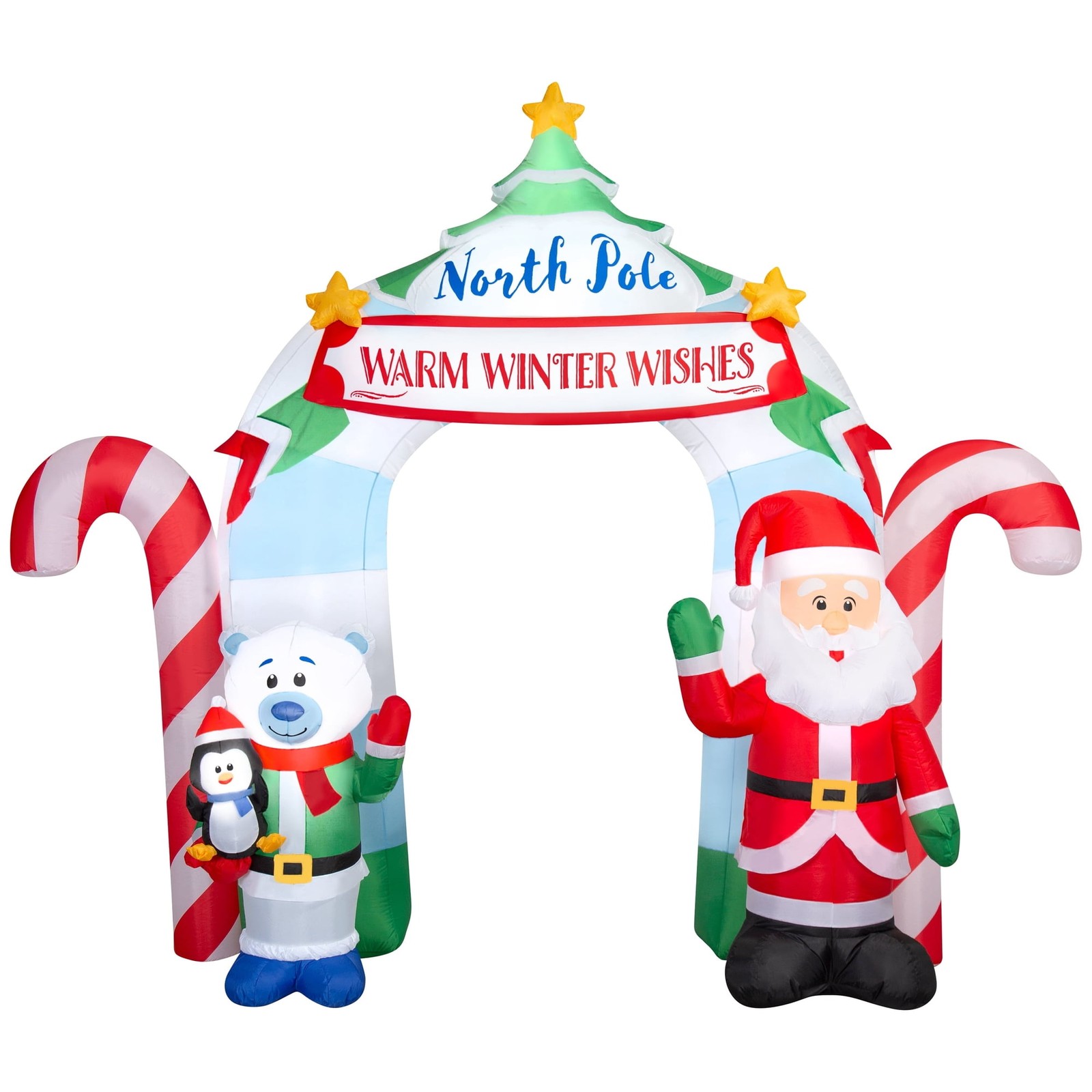 11.5 FT IGLOO ARCHWAY CHRISTMAS AIRBLOWN LIGHTED YARD INFLATABLE