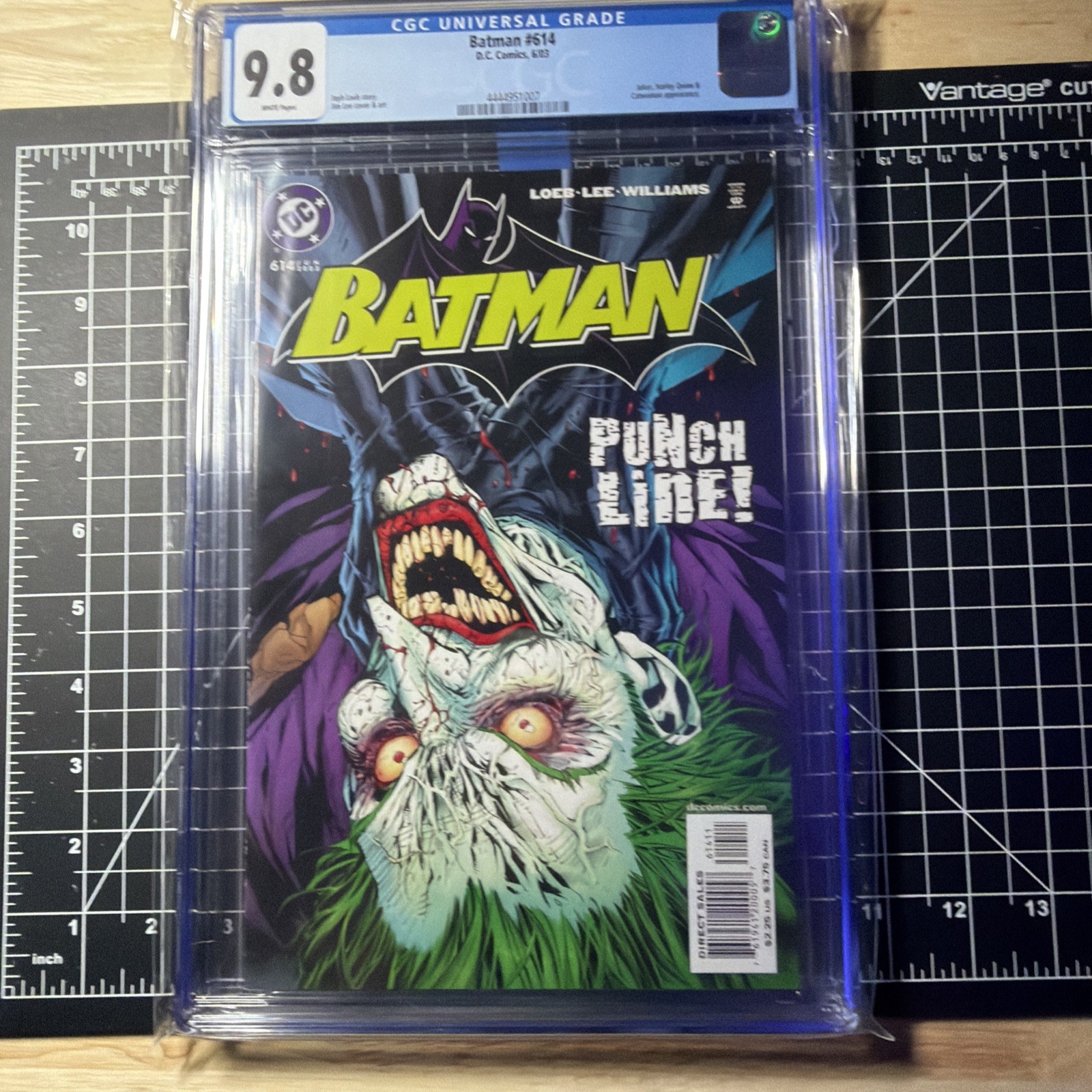 Batman #614 (DC Comics June 2003) CGC 9.8 Jim lee joker