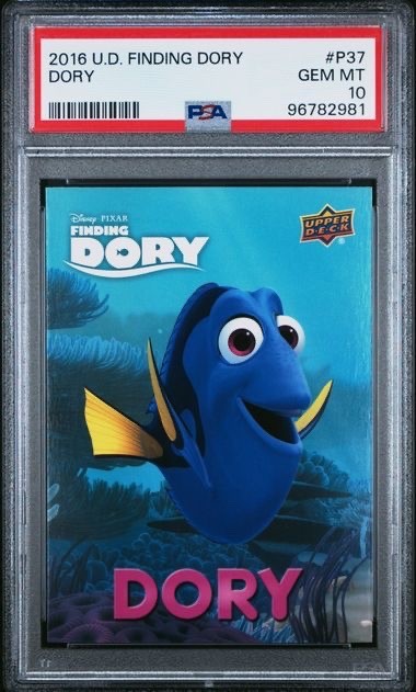 2016 Upper Deck Finding Dory Dory PSA 10 Pop 1 Rare