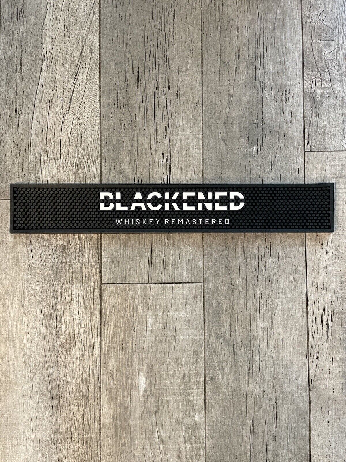 Metallica/Blackened Whiskey Rubber Bar Mat