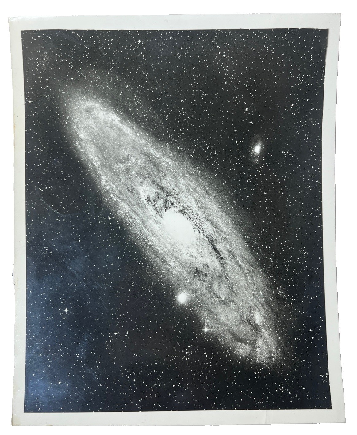 Original Vintage Lick Observatory Andromeda Galaxy M31 8x10 Photo c.1960s-80s