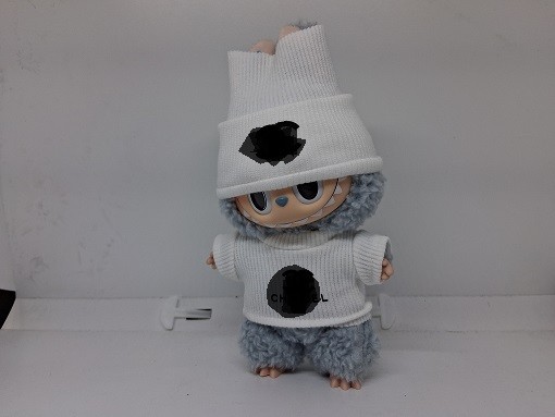 Labubu Lookin' Good Designer Clothing Outfit V2 (White) - Clothing for Labubu