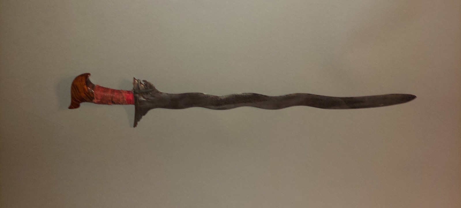 19th Century Philippine Moro Kris Sword 19th Century Philippine Moro Kris Sword