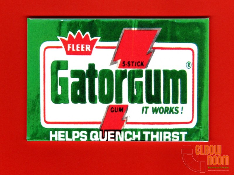 Fleer Gatorgum vintage package ART 2x3\