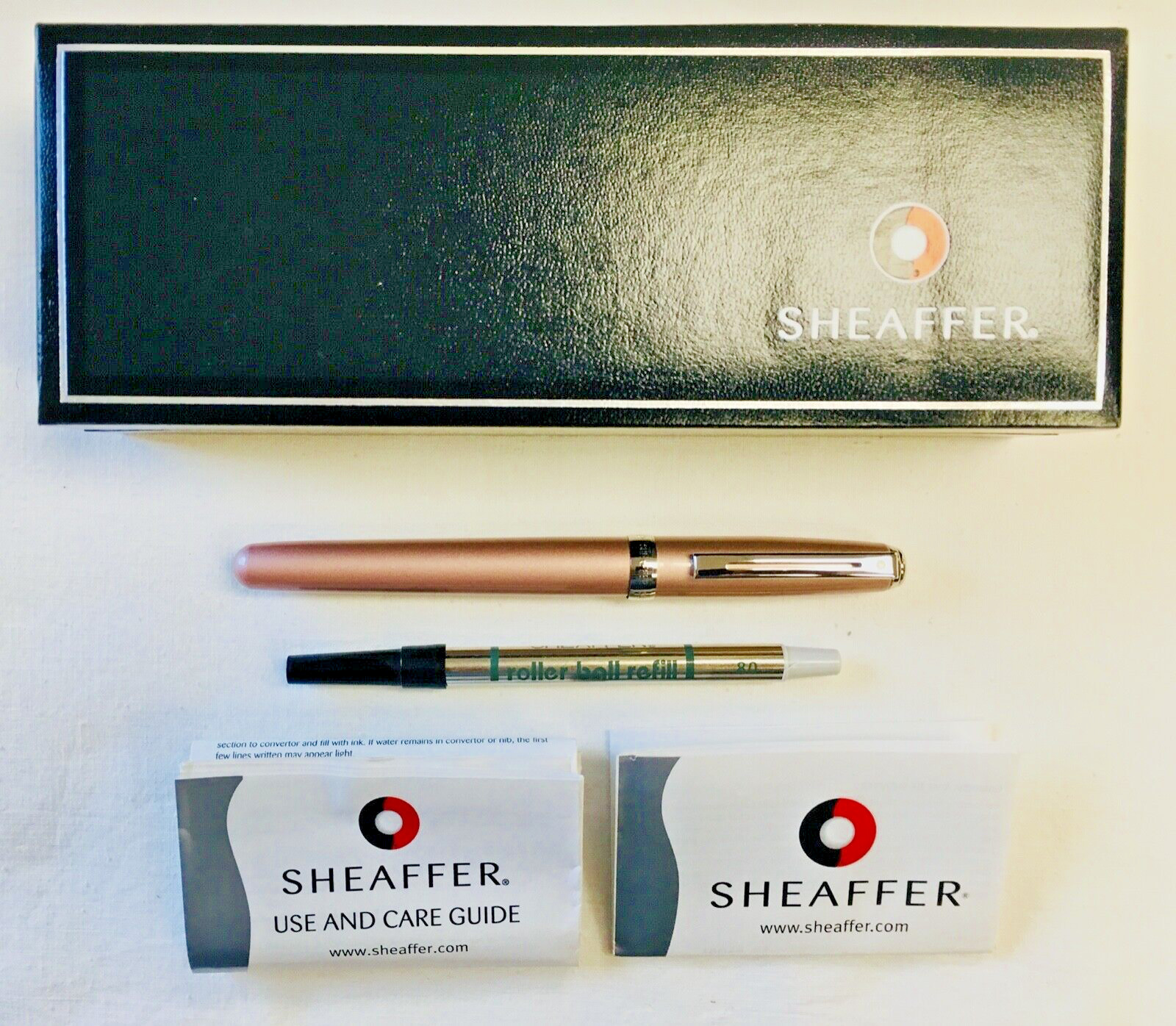Sheaffer Prelude Rose Gold Shimmer Rollerball Pen