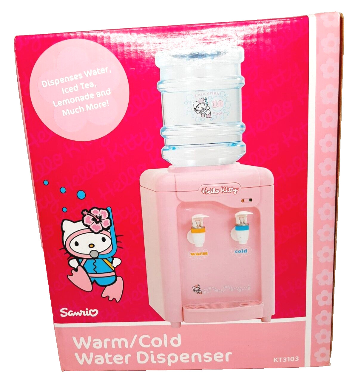 Sanrio Hello Kitty Warm Cold Water Dispenser KT3013 Electric Vintage 2006