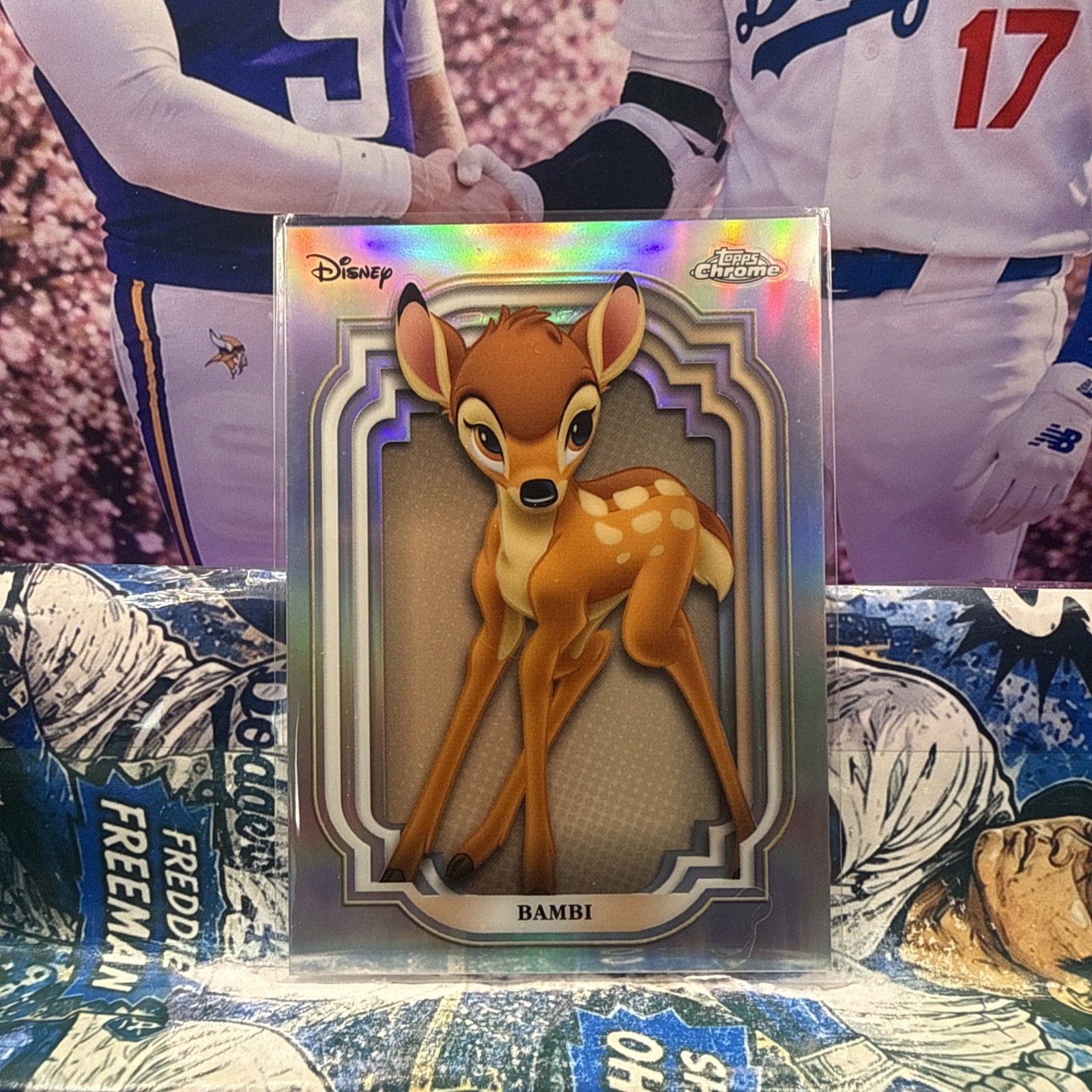 2024 TOPPS CHROME DISNEY BAMBI # 15 REFRACTOR 